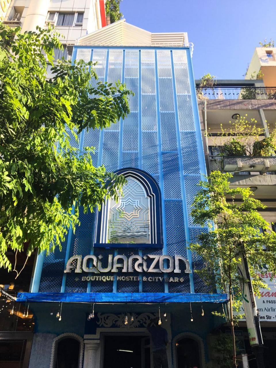 Aquarizon Boutique Hostel & City Bar Ho-Chi-Minh-Stadt Exterior foto